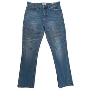 Ring of Fire Sustainable Denim Moto Slim Jeans, NWOT, Ladies Size 16